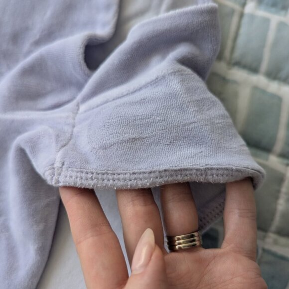 Aritzia Sunday Best Terry Shorts | Lavender | Retro Style - Picture 5 of 8